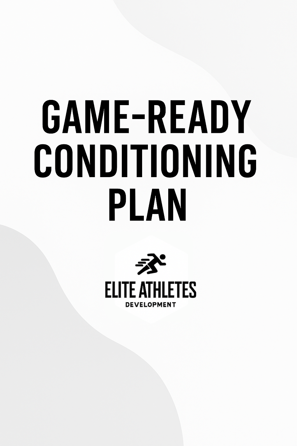 Game-Ready Conditioning Plan